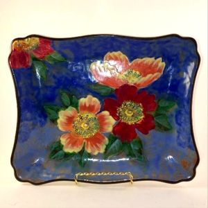 Royal Doulton Wild Roses G-Pattern D6227 Series Serving Plate Rare